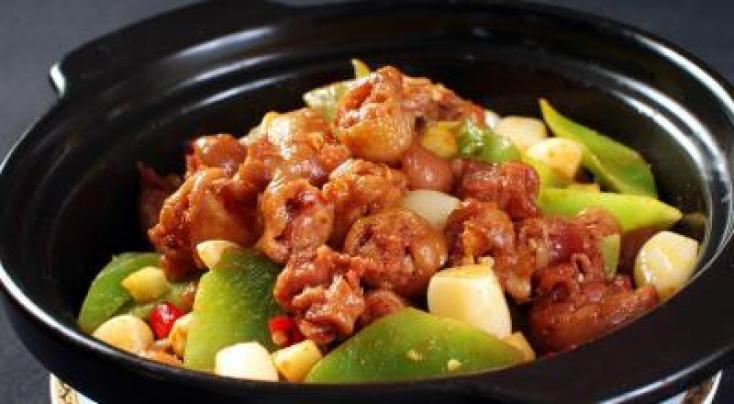 秘恋黄金鸡煲饭